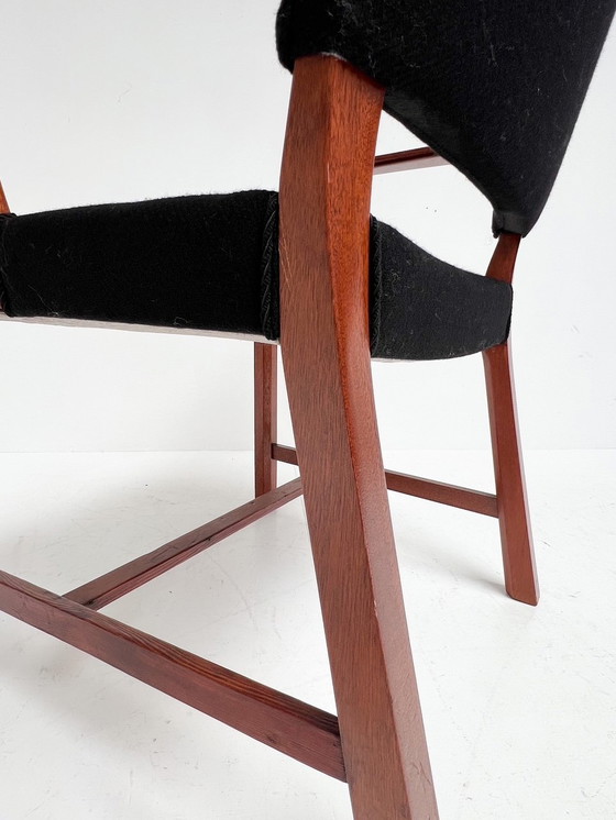 Image 1 of Satz von 2 dänischen Mahagoni-Stühlen von Erik Bjorn Olsen, 1970er Jahre