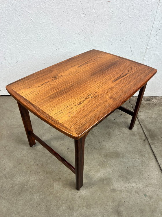 Image 1 of Table d'appoint/table basse vintage en palissandre, Suède, Folke Ohlson pour Tingströms
