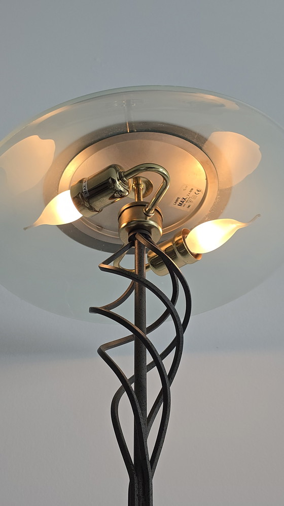 Image 1 of Lampada UFO vintage dell'era spaziale – SMC – Design postmoderno – Anni '80