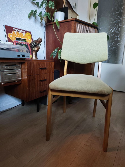 Wunderschöne Vintage dänische Esszimmerstühle – Mid-Century Modern 1960er (2 Stk)