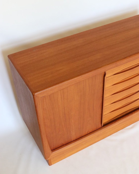 Image 1 of Dyrlund sideboard wall cupboard teak
