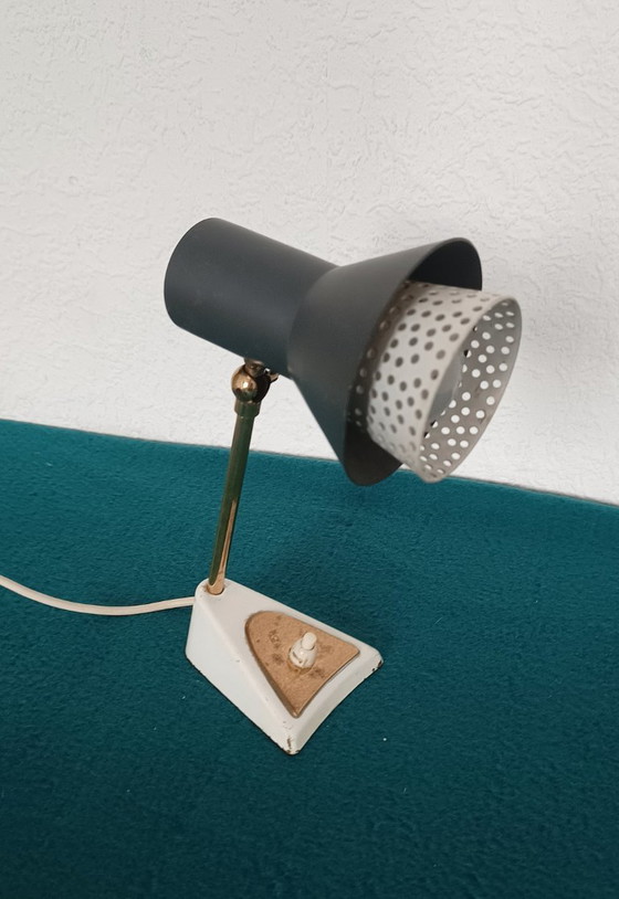 Image 1 of Vintage bedside lamp in Matgot style