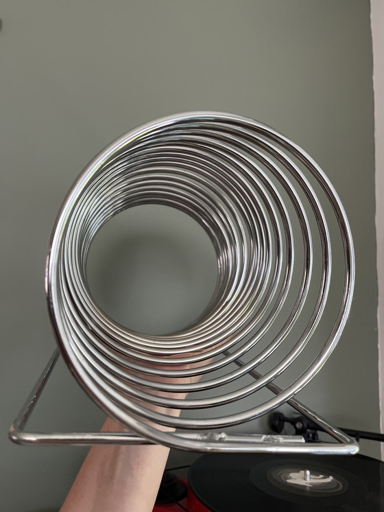 Image 1 of Porta LP/revistas cromado