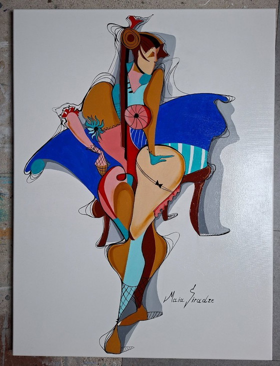 Image 1 of Maia Siradze Cubism woman
