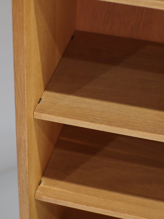 Børge Mogensen Öresund Bookcase LP Cabinet Oak 1960s – Karl Andersson & Söner, Wood, Vintage (photo 4 of 12)