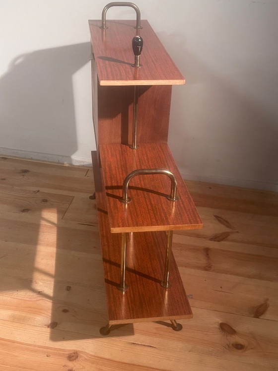 Image 1 of Mobile bar/scaffale in stile Mid-Century Modern anni Cinquanta
