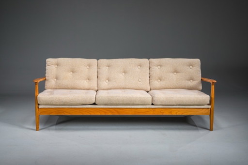 Bank en stoelen van Eugen Schmidt voor Soloform, jaren 60, set van 3.