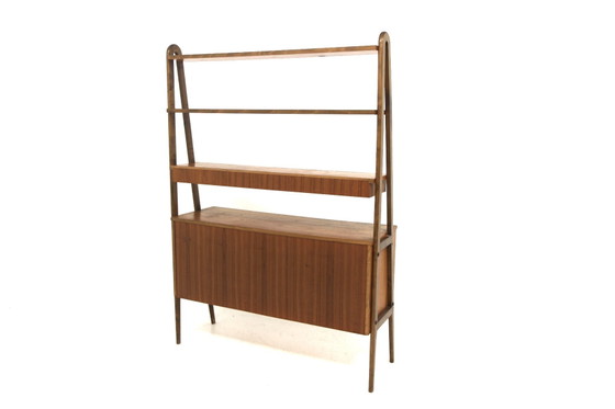Scandinavische Teak Secretaire, Zweden, 1960, Bureau, Scandinavian (foto 4 van 10)