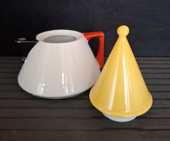 Tetera estilo Memphis – bavaria, Loza, Ceramic (photo 3 of 6)