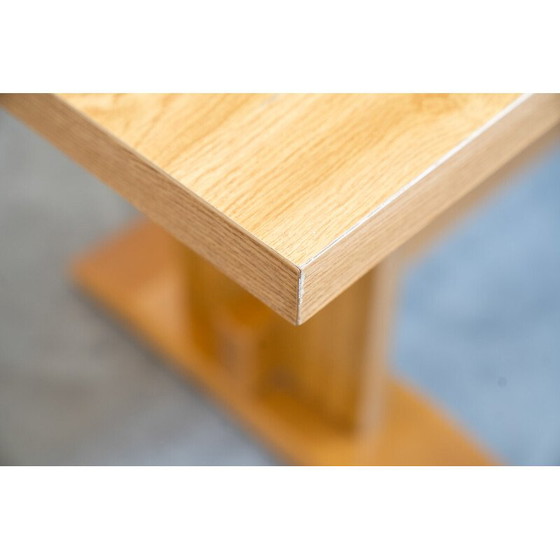 Image 1 of Vintage table with oakwood laminate top, 1970s