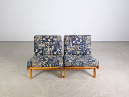2x Original Getama GE370 Midcentury Sessel Hans J. Wegner Eiche