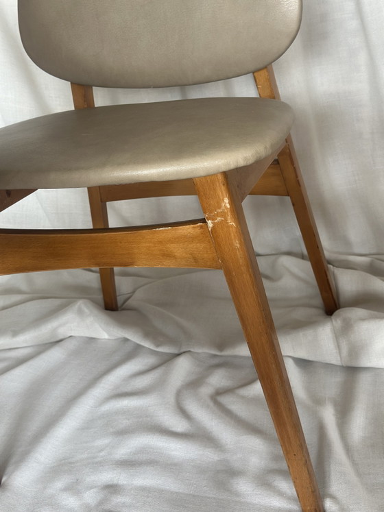 Image 1 of Eetkamerstoelen Deens Skaileer 4 stuks