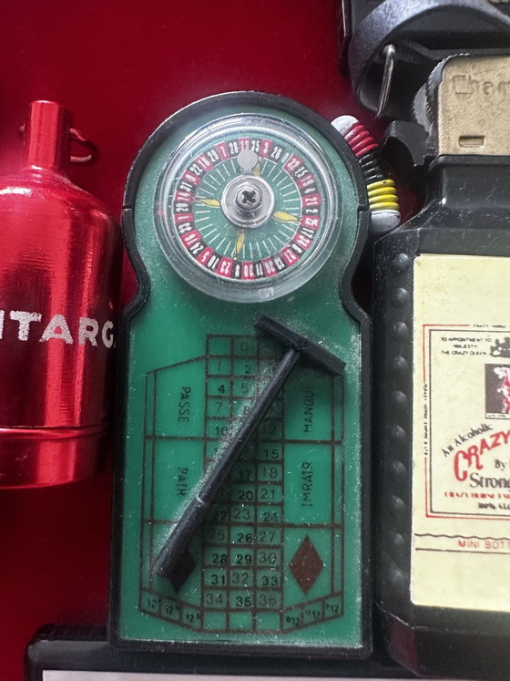 Image 1 of Lot of 12 Vintage Advertising and Novelty Lighters