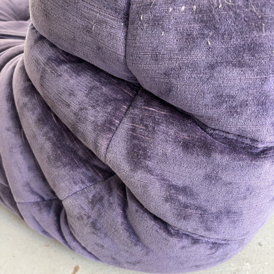 Image 1 of Purple Togo lounge chair by Michel Ducaroy for Ligne Roset