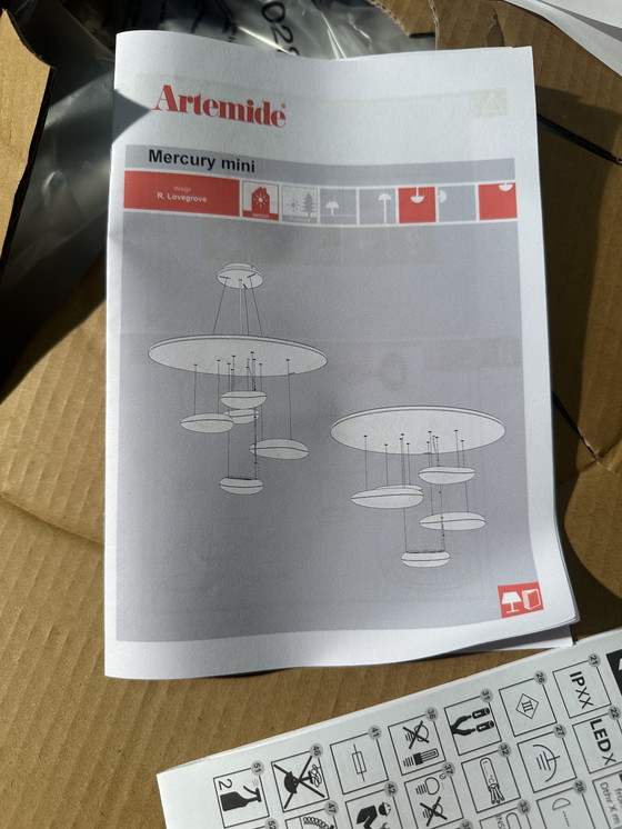 Image 1 of Artemide kwik soffito mini nieuw