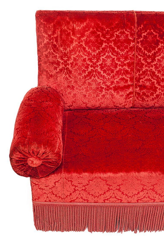 Image 1 of Divan Alsacien Rouge