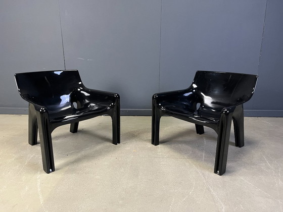 Image 1 of Coppia di poltrone Vicario di Vico Magistretti per Artemide, anni '70