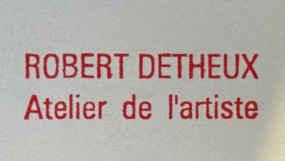Image 1 of Robert Detheux - Surrealist painting