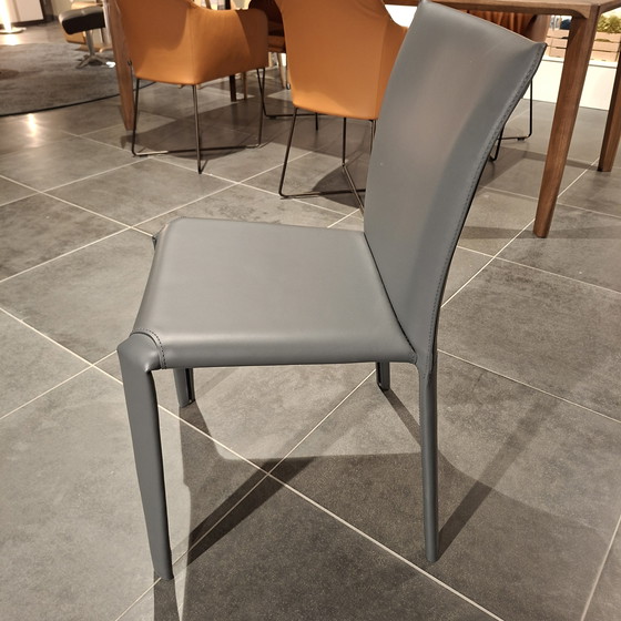 Image 1 of Chaise de salle à manger Bontempi Clark (ensemble de 6)