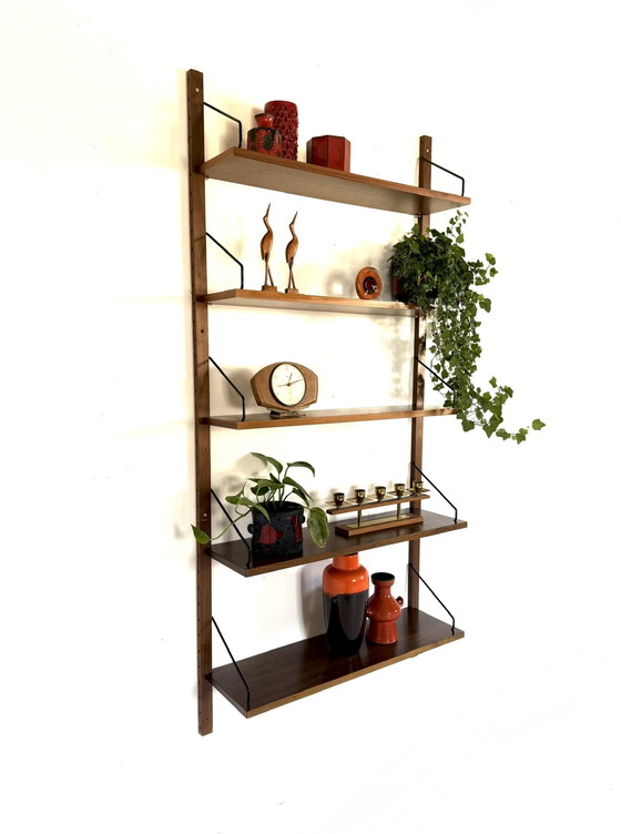 Image 1 of Vintage rosewood wall system, Poul Cadovius ‘60