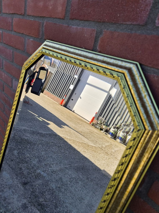 Vintage Full-Length Mirror with Beveled Glass – Wood (photo 5 of 5)