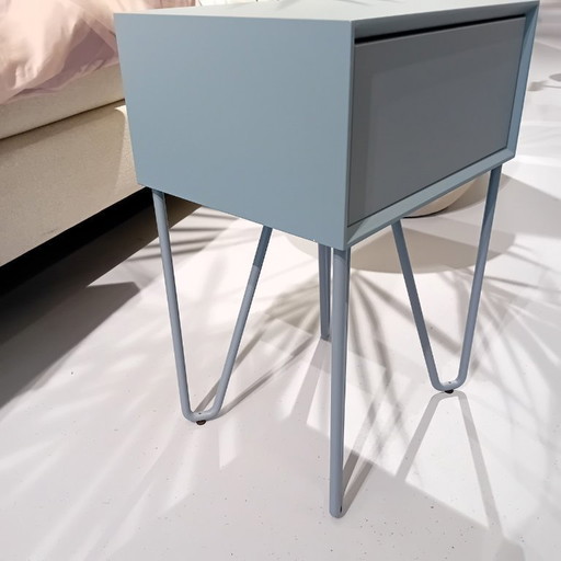 Pixel Nachtkastje Cool Grey Auping