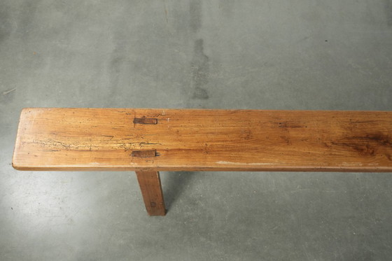 Image 1 of Banco de recibidor/banco para la mesa del comedor de brocante francés atemporal con una gran apariencia.