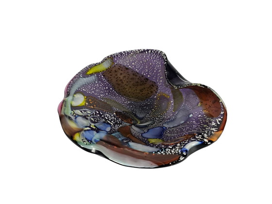 Image 1 of A.V.E.M. Murano - Tutti Frutti - Zanfirico Bizantino - Attribué à Antonio Luigi Ferro - Soufflé à la main - années 1950