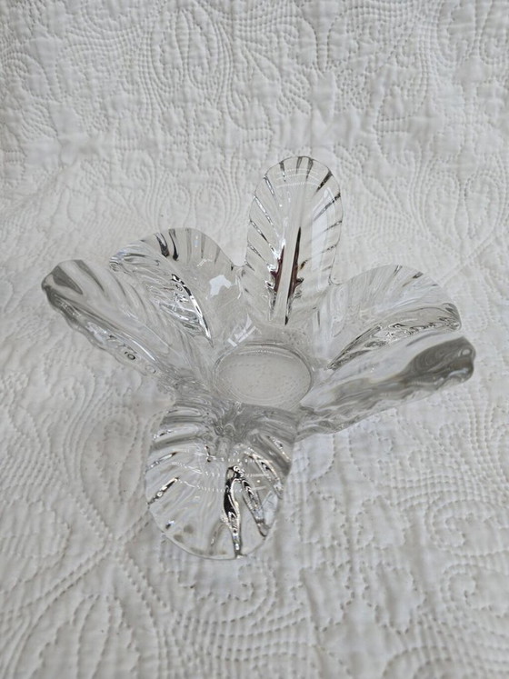 Crystal "Flower" Candlestick – Candle holders, Glass (photo 3 of 5)
