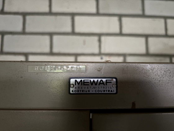 Mewaf Vintage Vitrine (2 X Op Voorraad) – Vitrinekasten, Glass, Metal (photo 5 of 6)