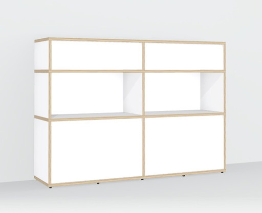 Tylko Sideboard in White with four Drawers