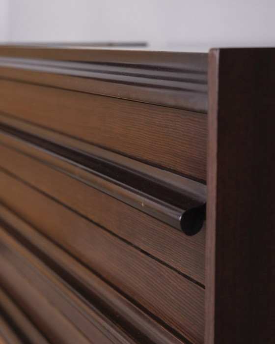 Image 1 of Mobile Cassettiera in legno vintage anni 1960 design italiano