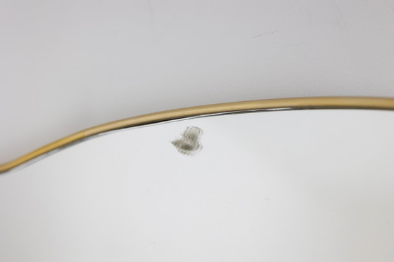 Image 1 of Paar verguld messing spiegels, Circa 1970