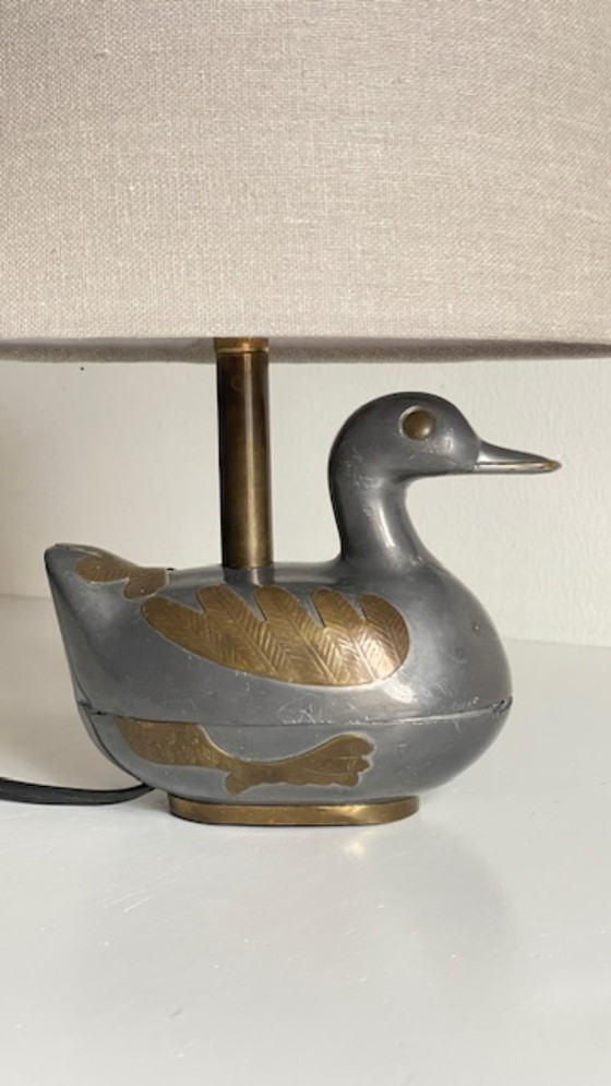 Image 1 of Vintage Duck Lamp