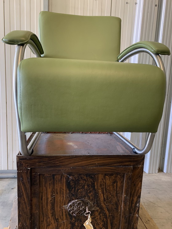 Image 1 of Leren fauteuil Italiaans