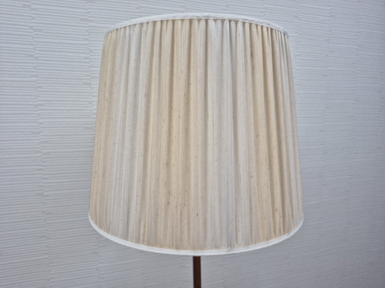 Image 1 of Staande lamp Scandinavisch design. Vintage vloerlamp teak.