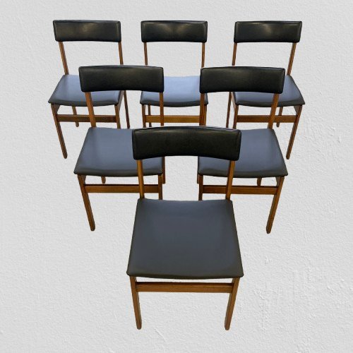 Image 1 of Designerstühle von Jos De Mey für Van Den Berghe-Pauvers