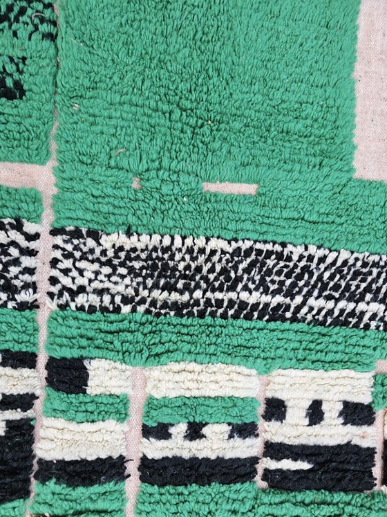 Alfombra marroquí de lana hecha a mano – Única y atemporal 250cmx200cm – Cotton (photo 9 of 9)