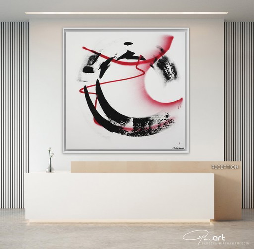 P. Mirghawameddin – "Event Horizon" (2025) – XXL 165x165cm