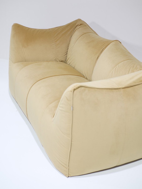 Image 1 of Le Bambole 2-seater sofa B&B Italia velvet yellow 1978