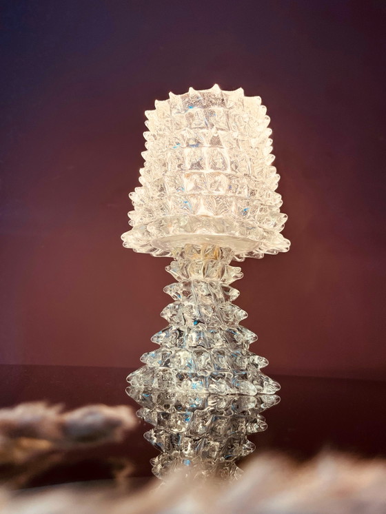 Image 1 of Lampada da tavolo di design italiano Barovier & Toso.