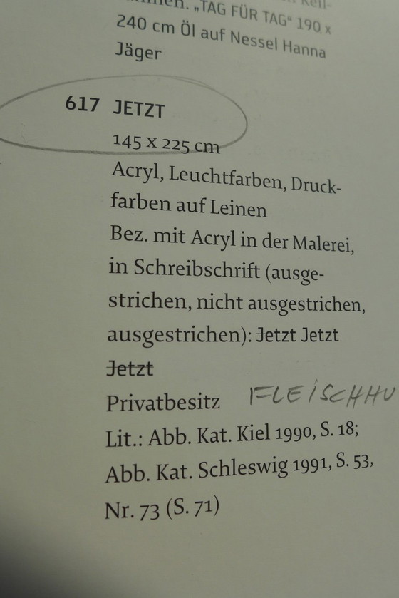 Image 1 of Painting entitled "now" by the artist Hanna Jäger