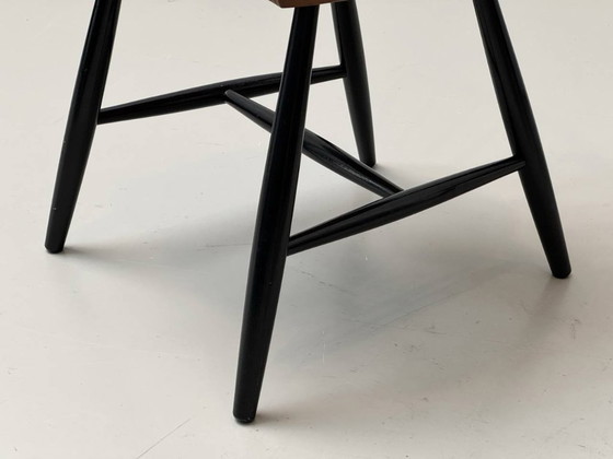 Image 1 of Set of 6 rare Fannet Chairs by Erik Fryklund for Hagafors, Sweden, 1950s