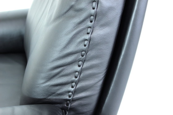 Image 1 of as new ! de Sede DS-31 1st Series Lounge Chair Fauteuil, cuir et aluminium Base rocking Mechanism, fully restored ! LP 7005,- € 