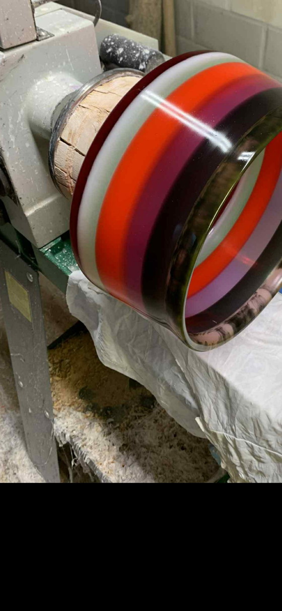 Image 1 of Unieke 'Fasce' Design Schaal – Atelier Belaen – Handgemaakte Art