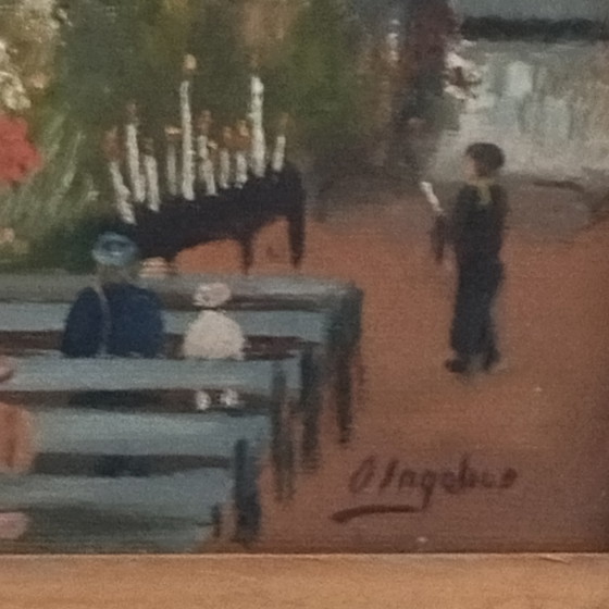 Image 1 of Pittura naif. Lourdes