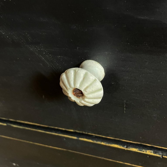 Image 1 of Black Pine cabinet, circa 1900