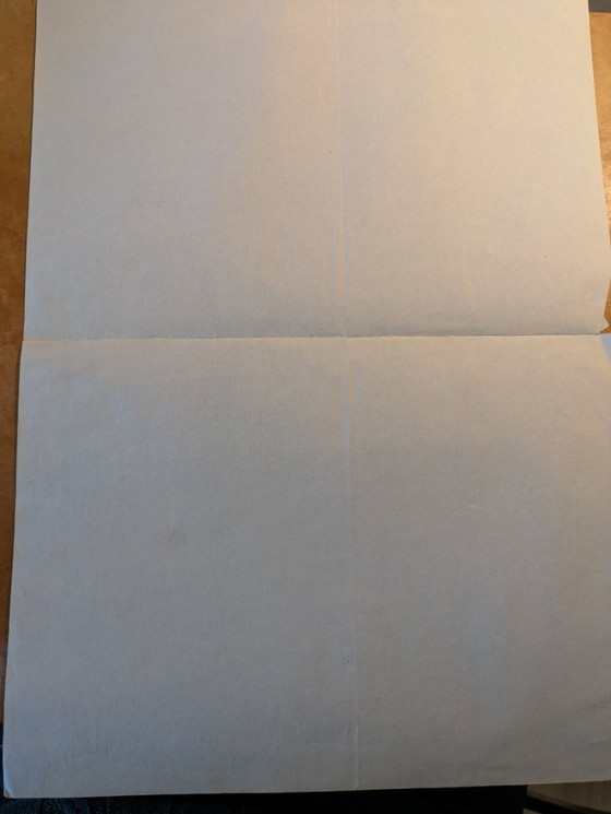 Image 1 of Originele Jens Harald Quistgaard (IHQ) ontwerpschets uit 1961 – zeldzame carbontransfer op papier