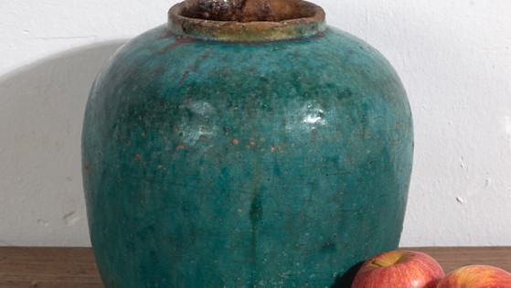 Jarrón esmaltado antiguo (c.1820) #19 – Jarrones (photo 3 of 28)