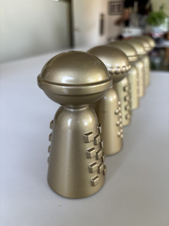 Image 1 of 6 stuks Kungora poppetjes beeldjes Miya Suwa Japan